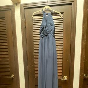Mackenzie Revelry romantic blue size 6 chiffon dress